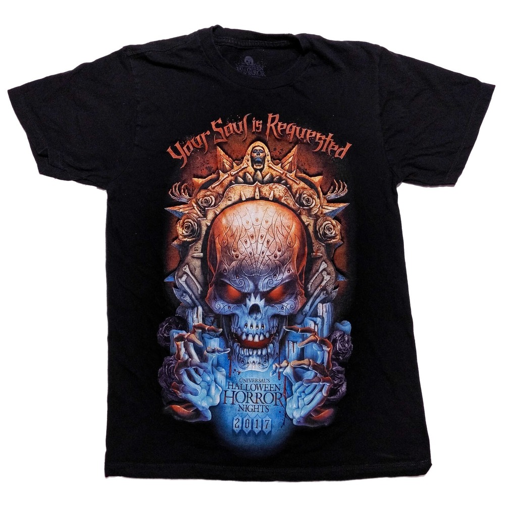 UNIVERSAL STUDIOS 2017 Halloween‎ Horror Nights T-Shirt X-Small XS Small S